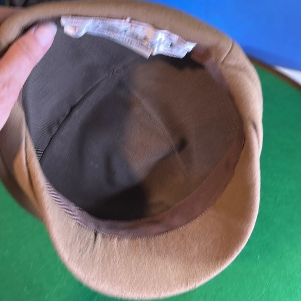 WOOLF BROTHERS VINTAGE BERET NEWSBOY FRENCH CAP SZ S